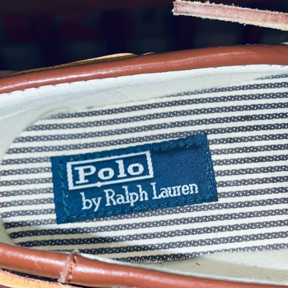 Polo By Ralph Lauren Boat Shoes. - Picture 5 of 13